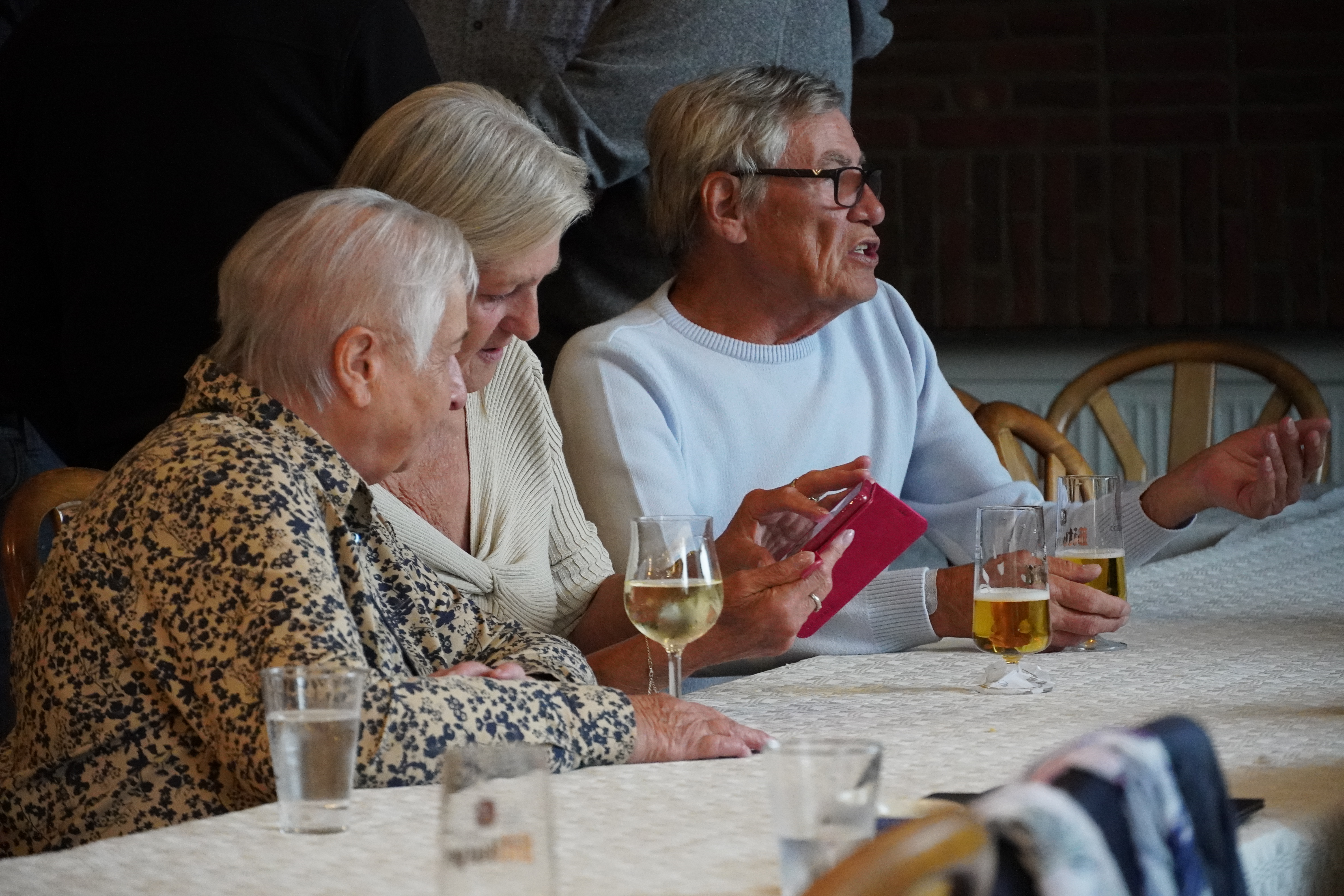Frau Rieger - Frau Hirsch - Werner Hisch