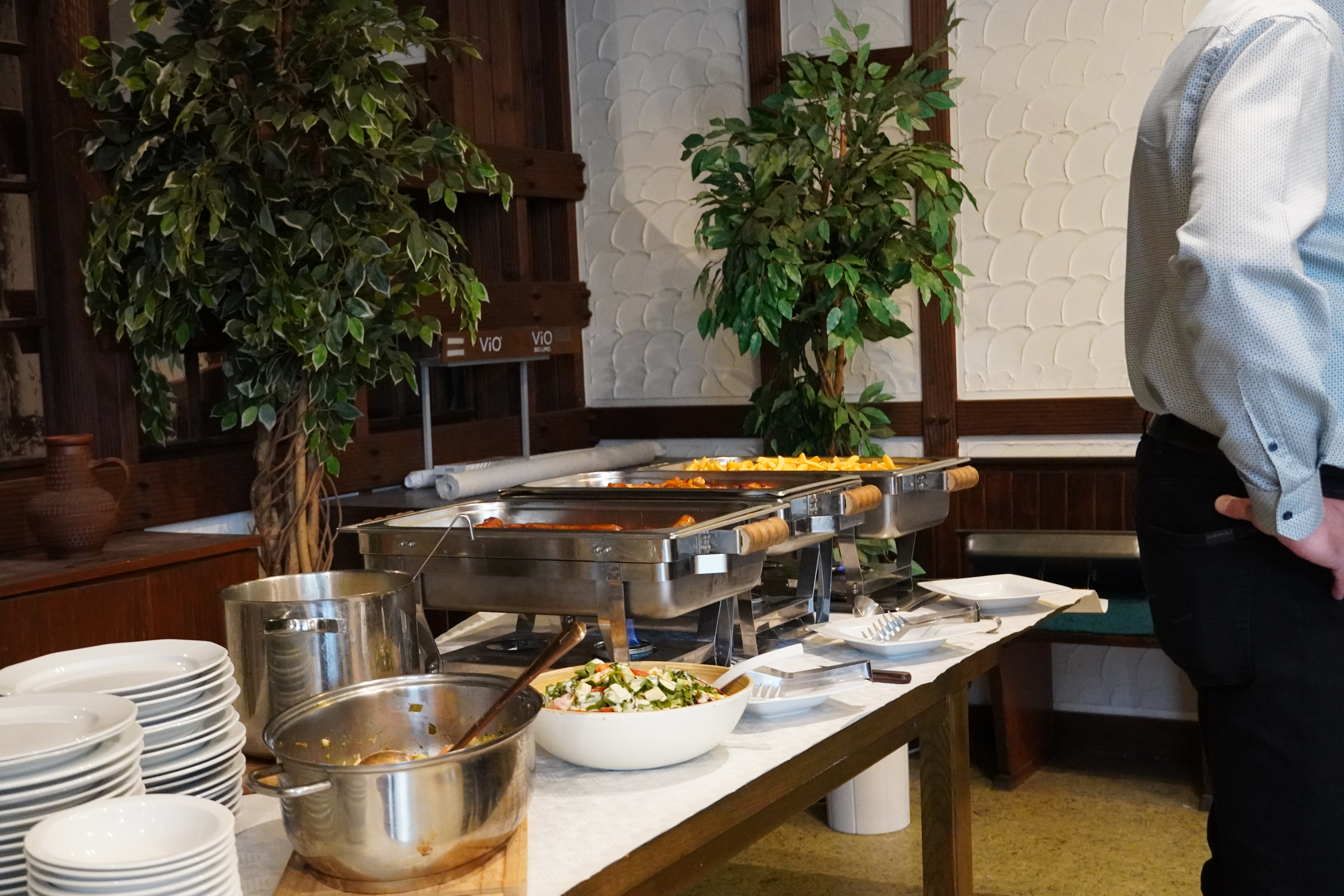 Da hatte ich noch die Hoffnung, das bestellte Buffet auch serviert zu bekommen